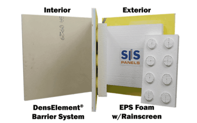 The One-Sided SIS EIFS Panel with DensElement® Barrier System